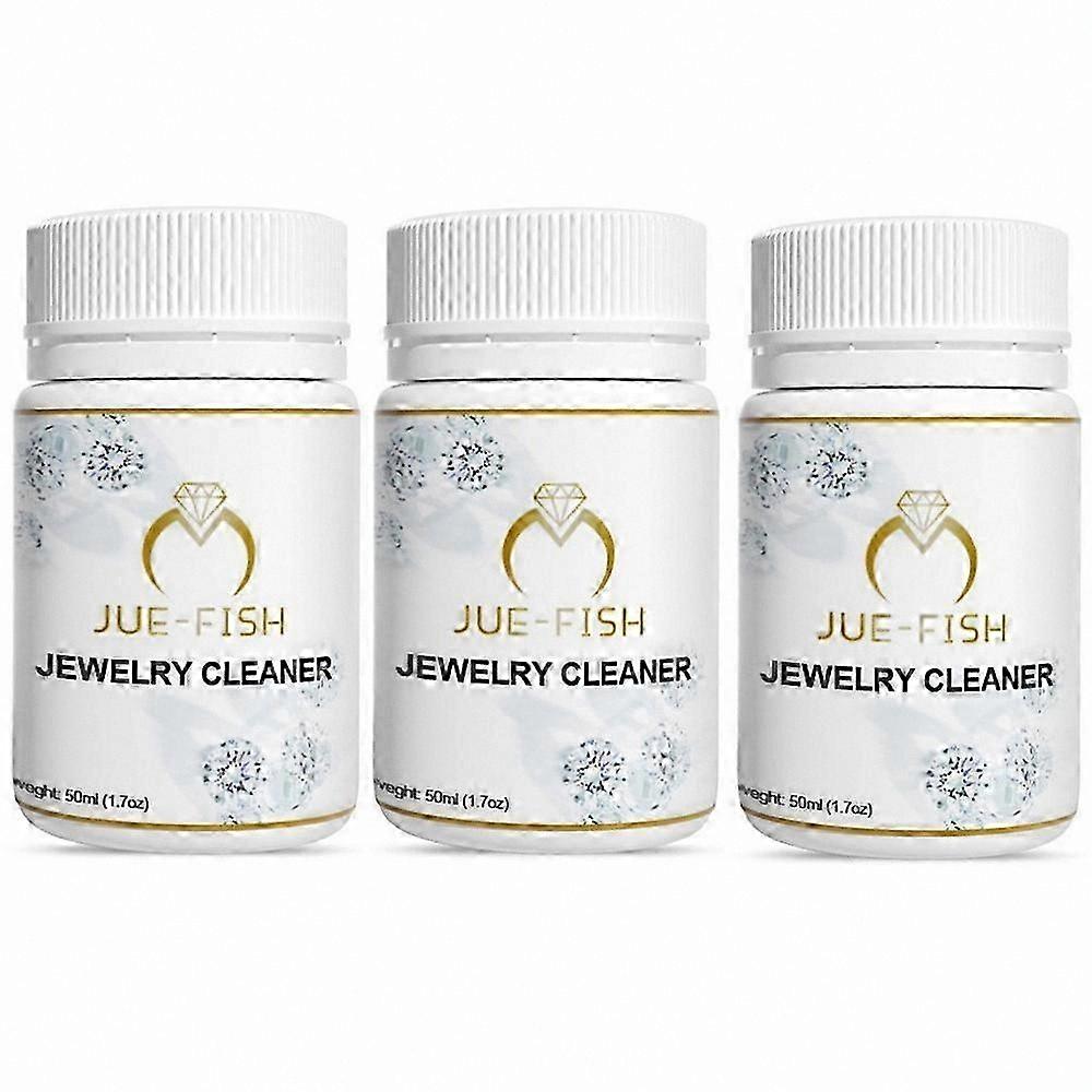 3-Piece Jewelry Cleaning Kit for Silver Gold Metals with Quick Shine Solution
