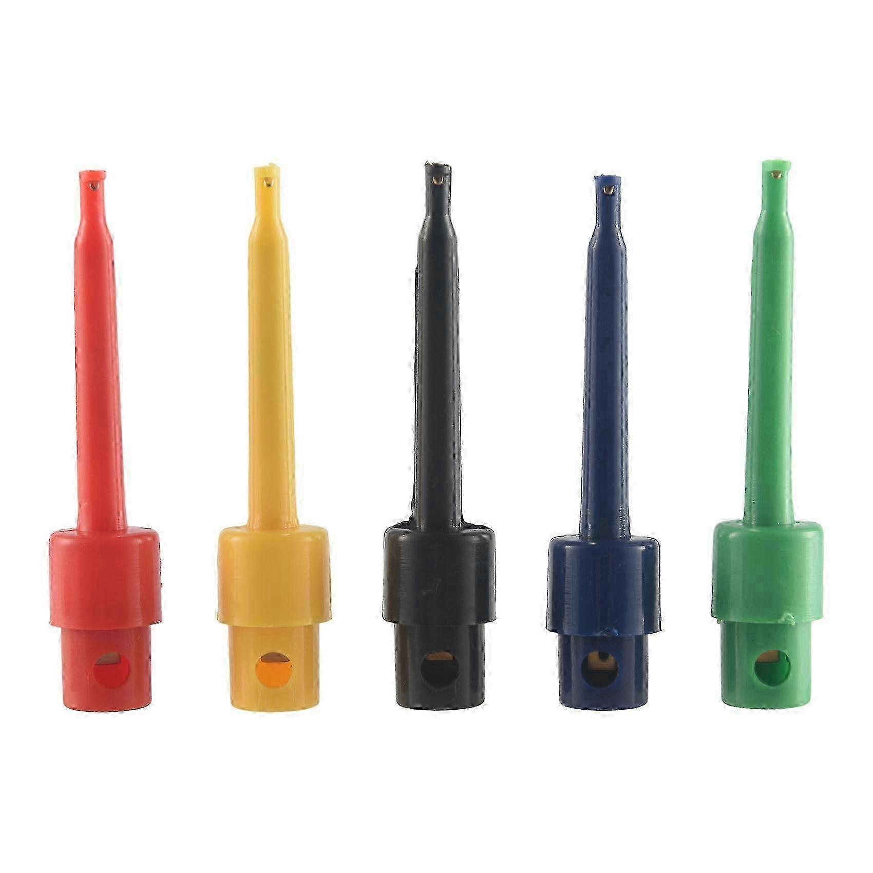 30Pcs Multimeter Test Clips, Mini Test Probes, Electronic Wire Lead Test Tips Set for PC Edition 0915