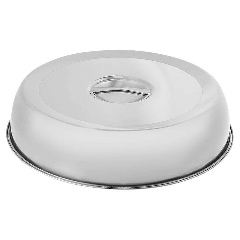 Couvercle de steak en acier inoxydable avec poignée Couvercle de gril Couvercle de nourriture en métal Couvercle de steak