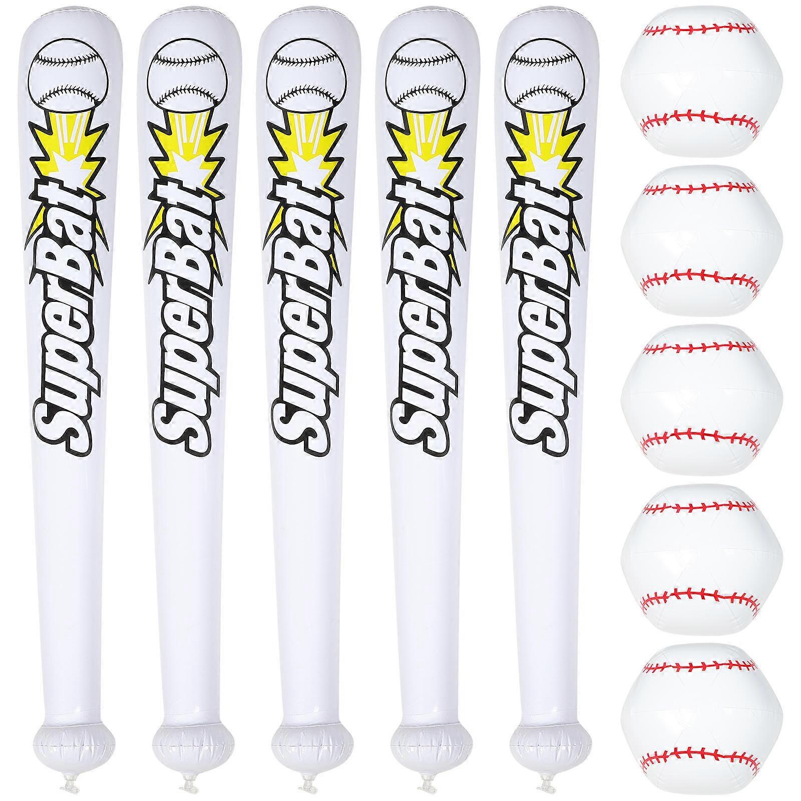 Outdoor Inflatable Baseball and Bat Toy Set for Party 1Set