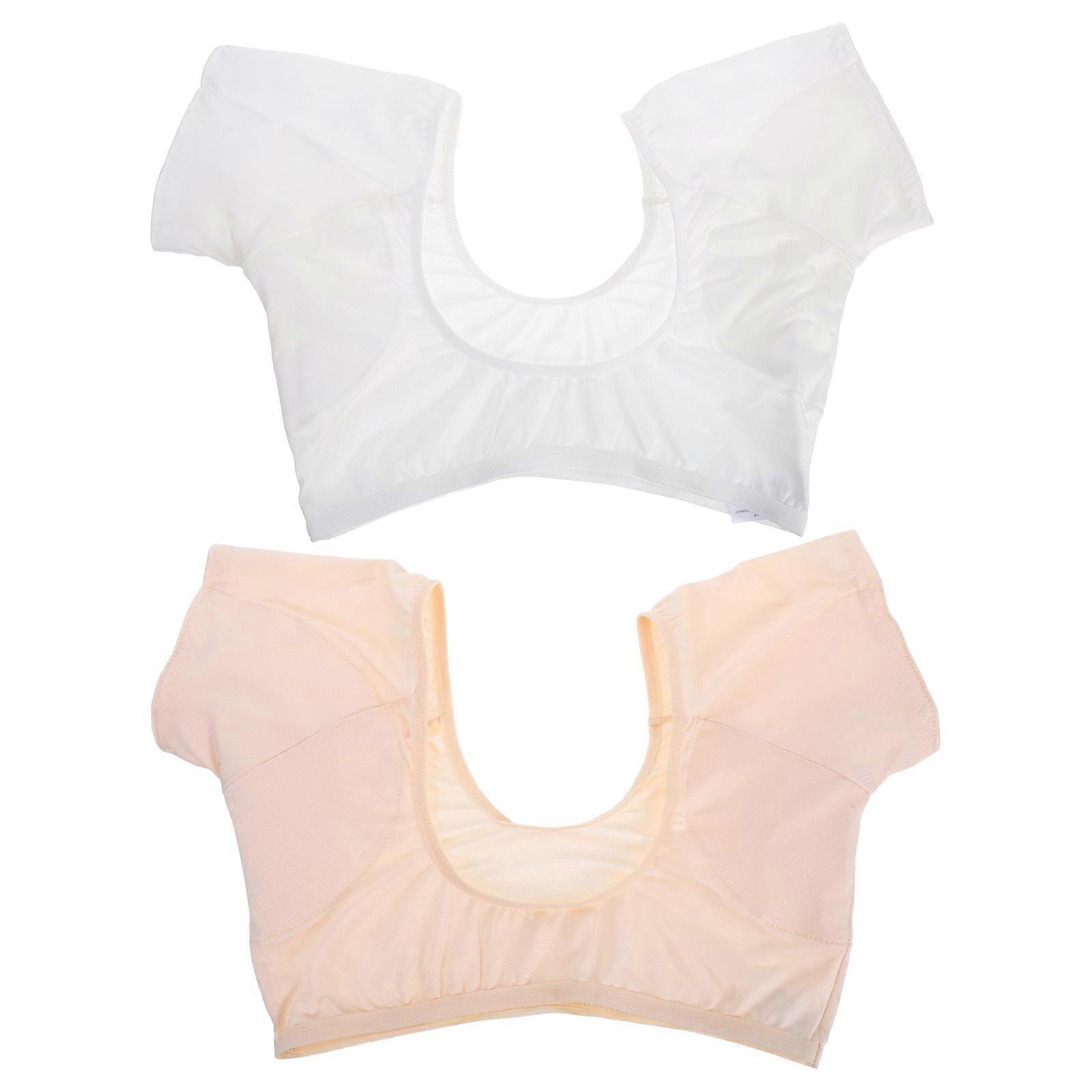 Underarm Sweat Vest Armpit Sweat Absorbing for Sports 2Pcs Comfortable Fit
