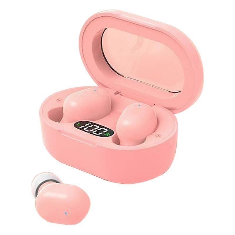 E8S Mini TWS Bluetooth-compatible Earphone Digital Display HiFi Stereo Wireless Touch In-ear Headset
