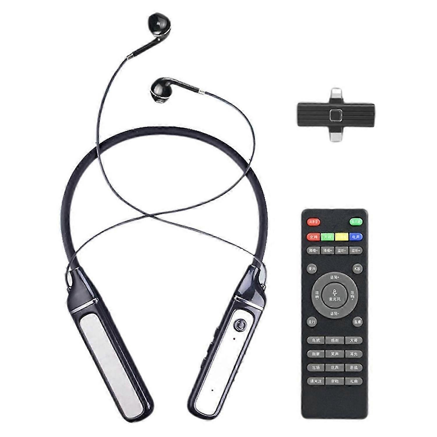 Live Karaoke 5.3 Bluetooth Headset Built-in Sound Card Wireless Receiver Universal Bluetooth Live He