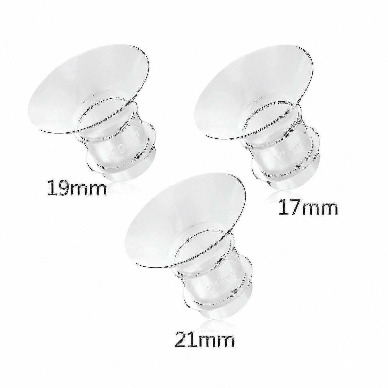 Flange Insert 17mm/19mm/21mm for Breast Pump Accessories Compatible with Multiple Brands and Models including S9 S10 S12 Hhh