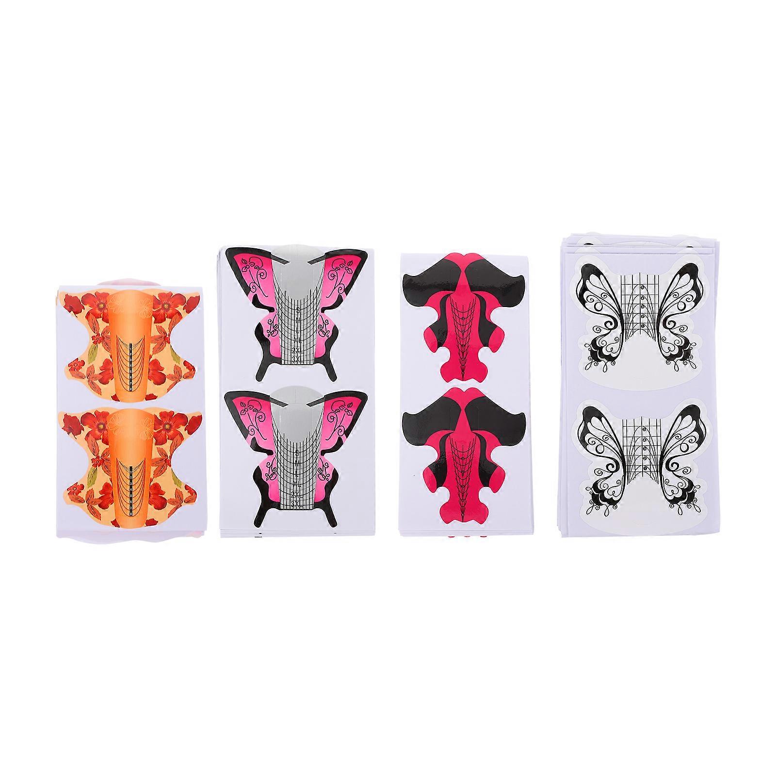 Manicure Tools Nail Art Stickers Paper for DIY Use 400Pcs Assorted Color