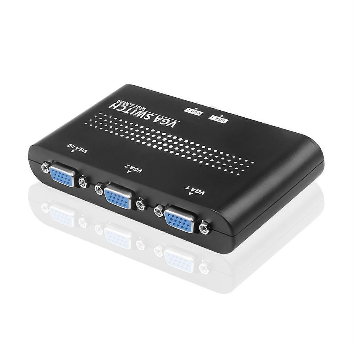 2 in 1 Out VGA Switcher Video Converter Adapter HD Video Display