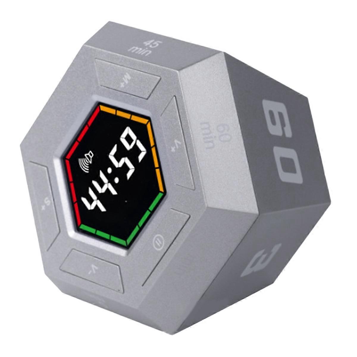 Pomodoro Timer, Productivity Timer,Time Management Tool Silver