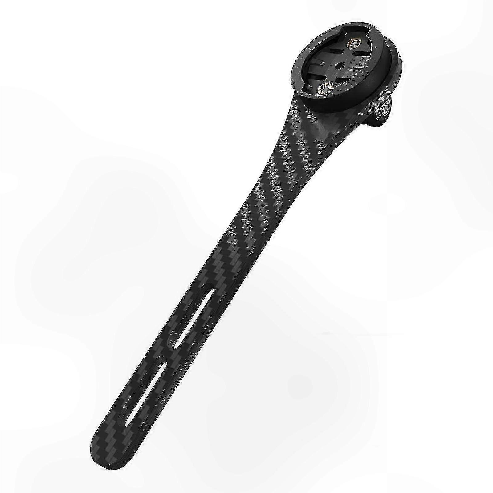 Handlebar Mount for Bike Computers and Action Cameras Suitable for Front-Mounted Road Bikes with Carbon Fiber Frames