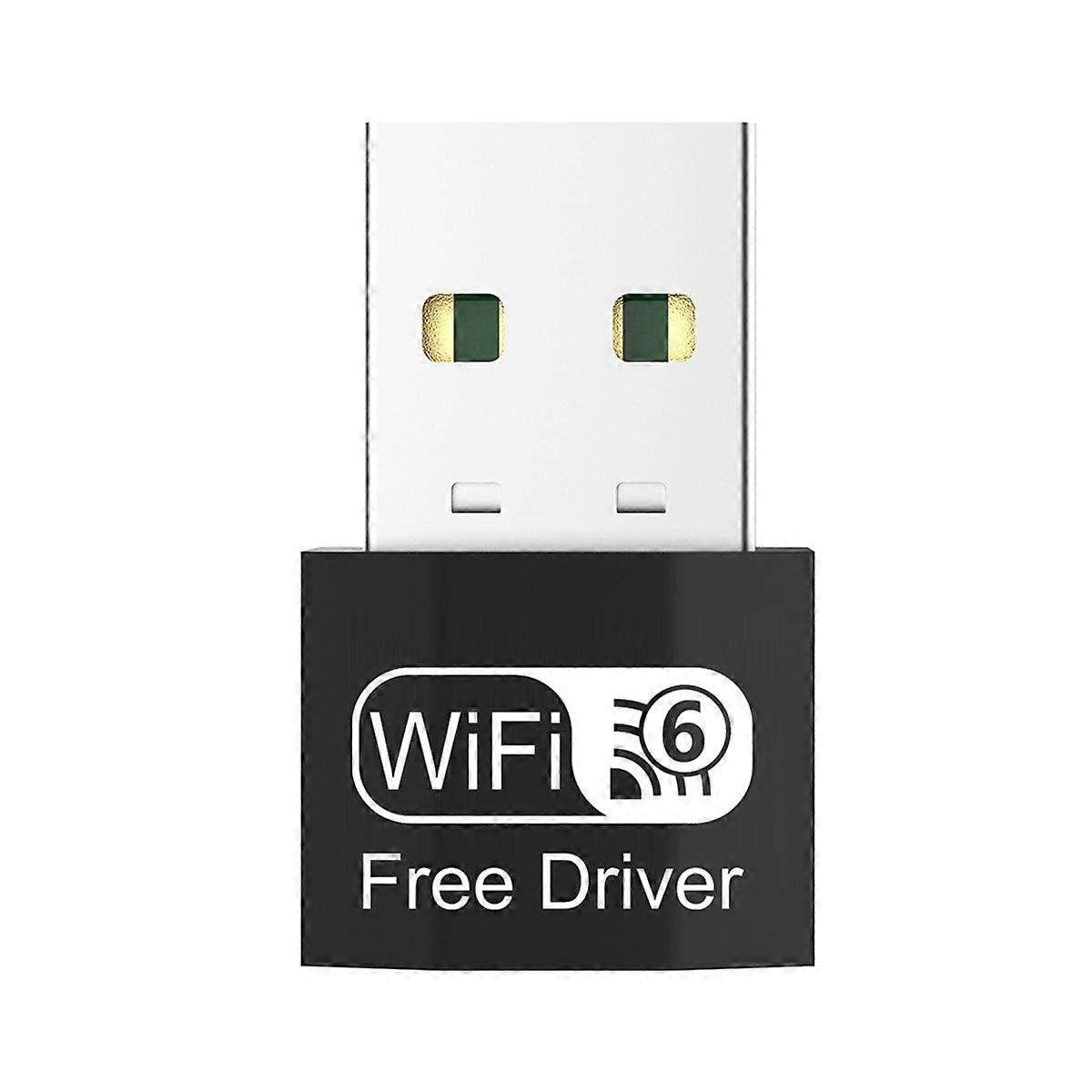 AX300 Mini USB WIFI 6 Dongle 2.4GHz Wireless Network Card WiFi Lan Adapter Driver Free for PC Laptop