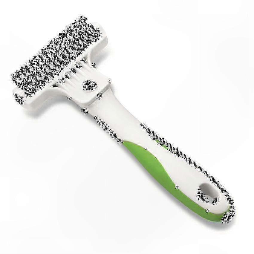 Pet Deshedding Grooming Tool Reduces Shedding Up to 90% for All Pets