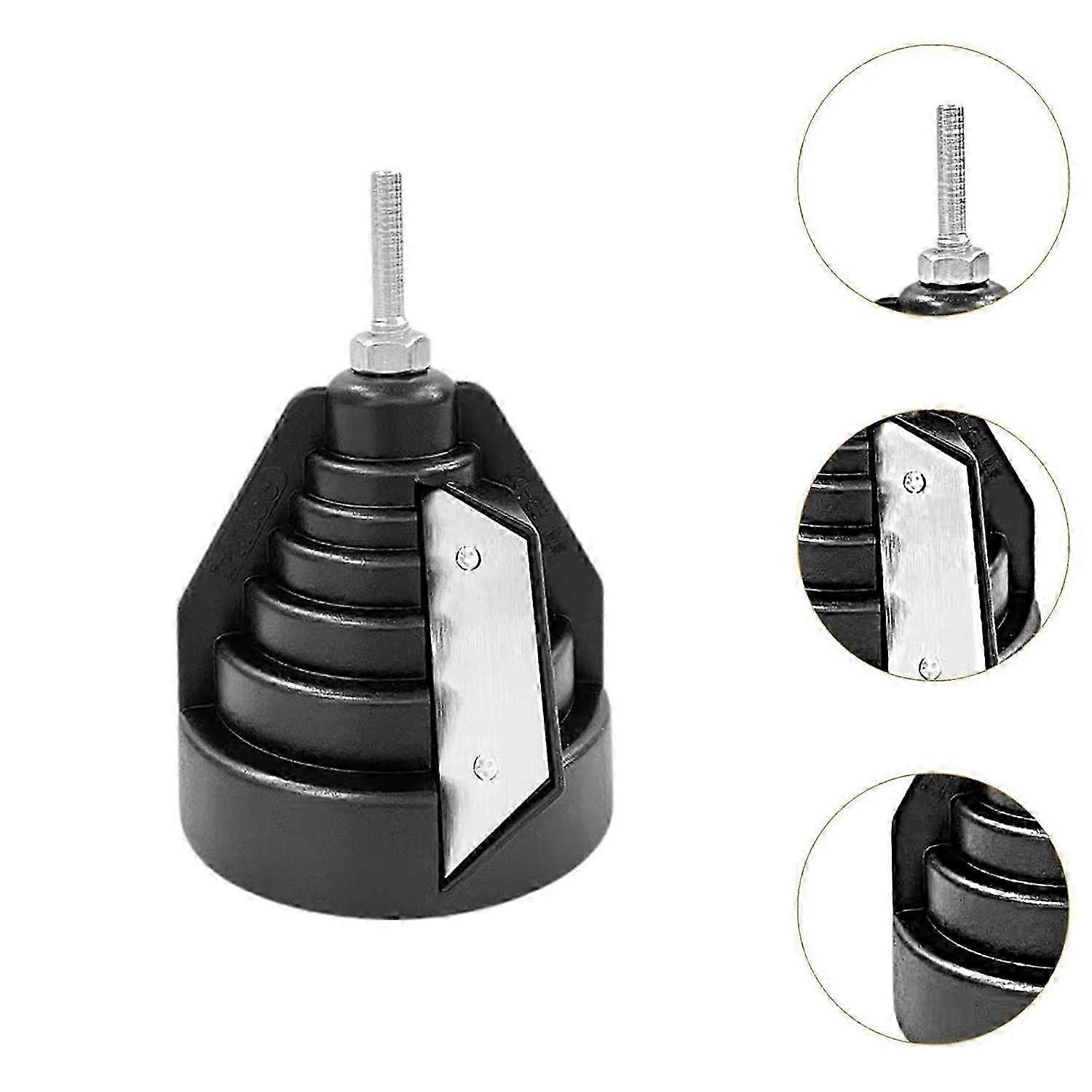 Deburring tool for PVC pipes, portable, robust for compact deburring with drill nail 2025