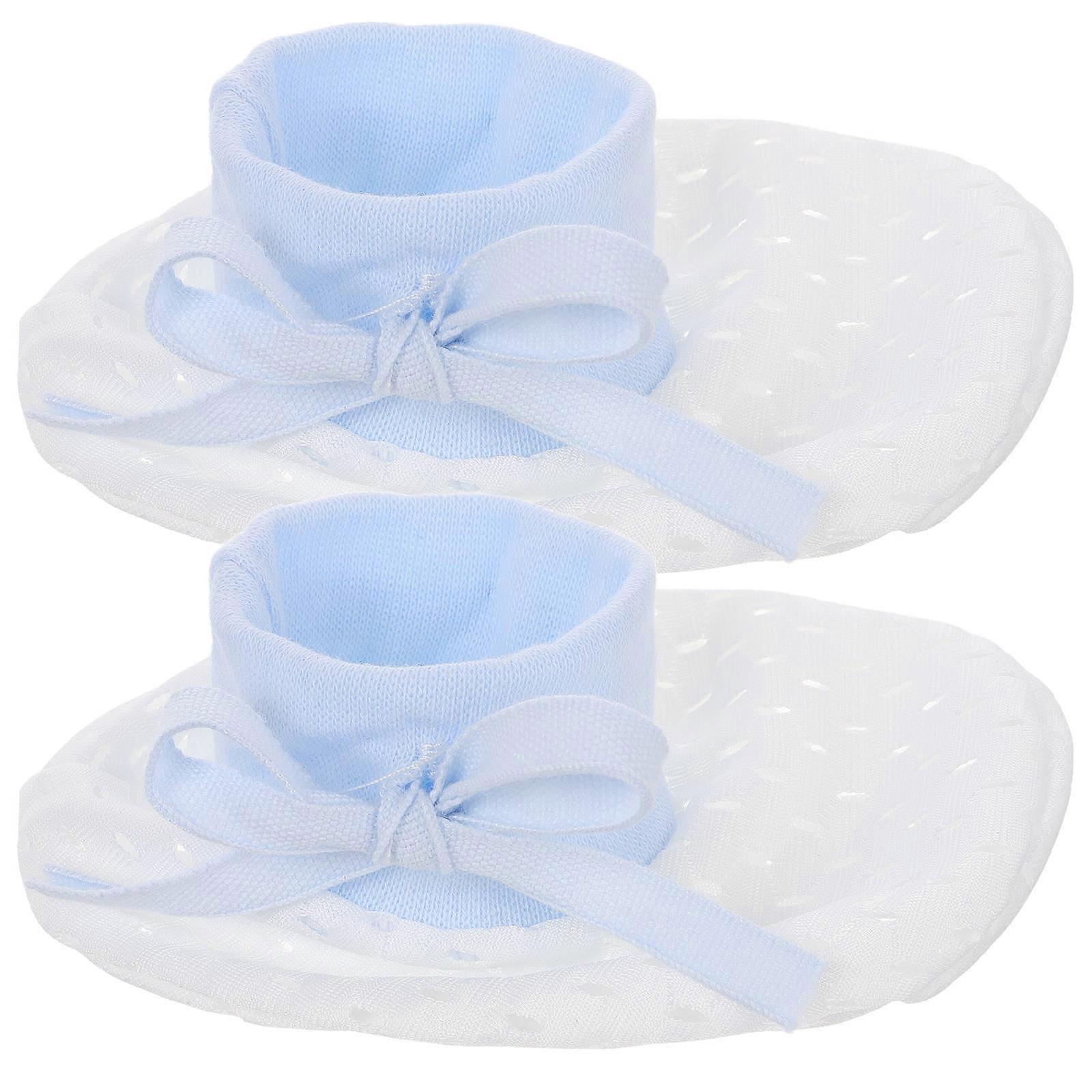Anti Scratch Gloves Baby Mittens Adjustable for Infant Nursing Care