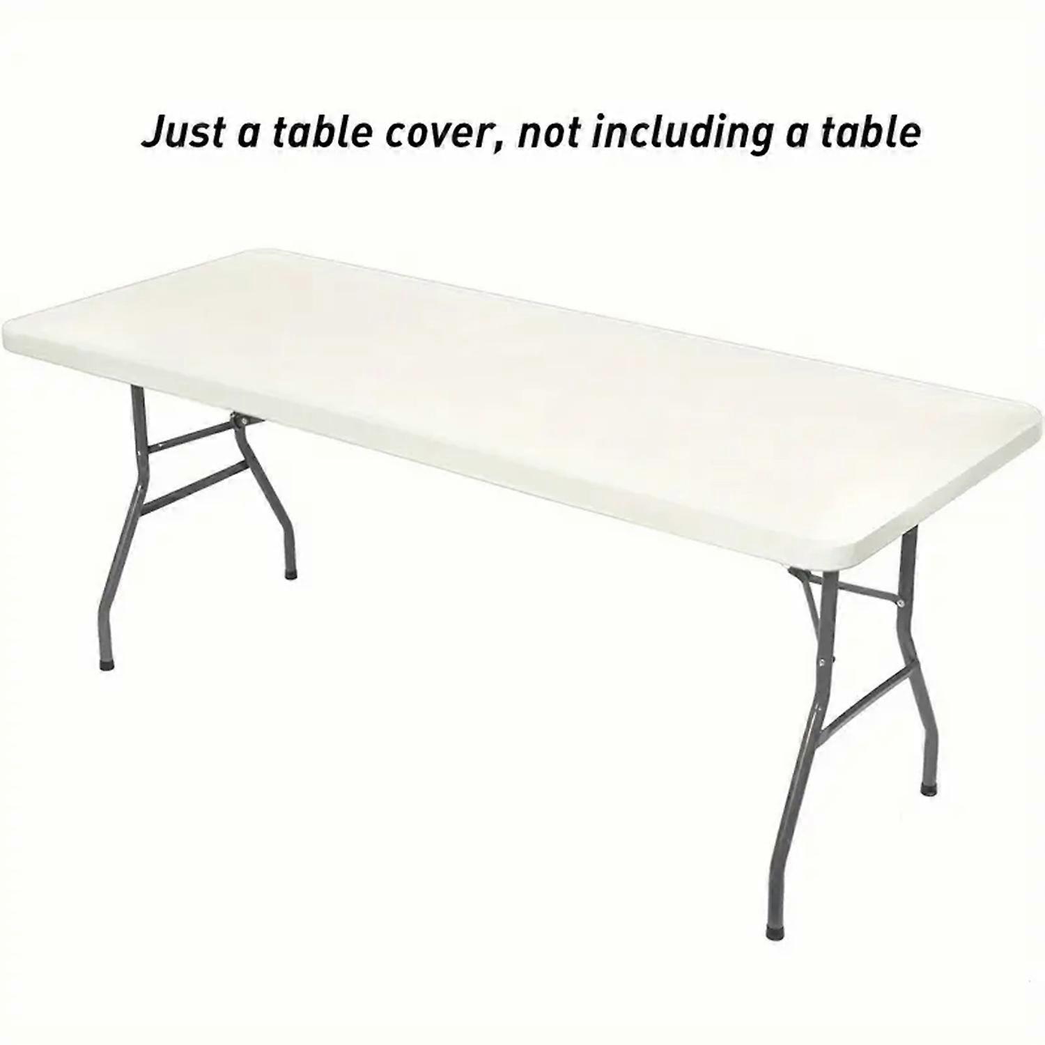 Premium Washable Folding Picnic Table Cloth Protector for Outdoor Patio Rectangle Tables