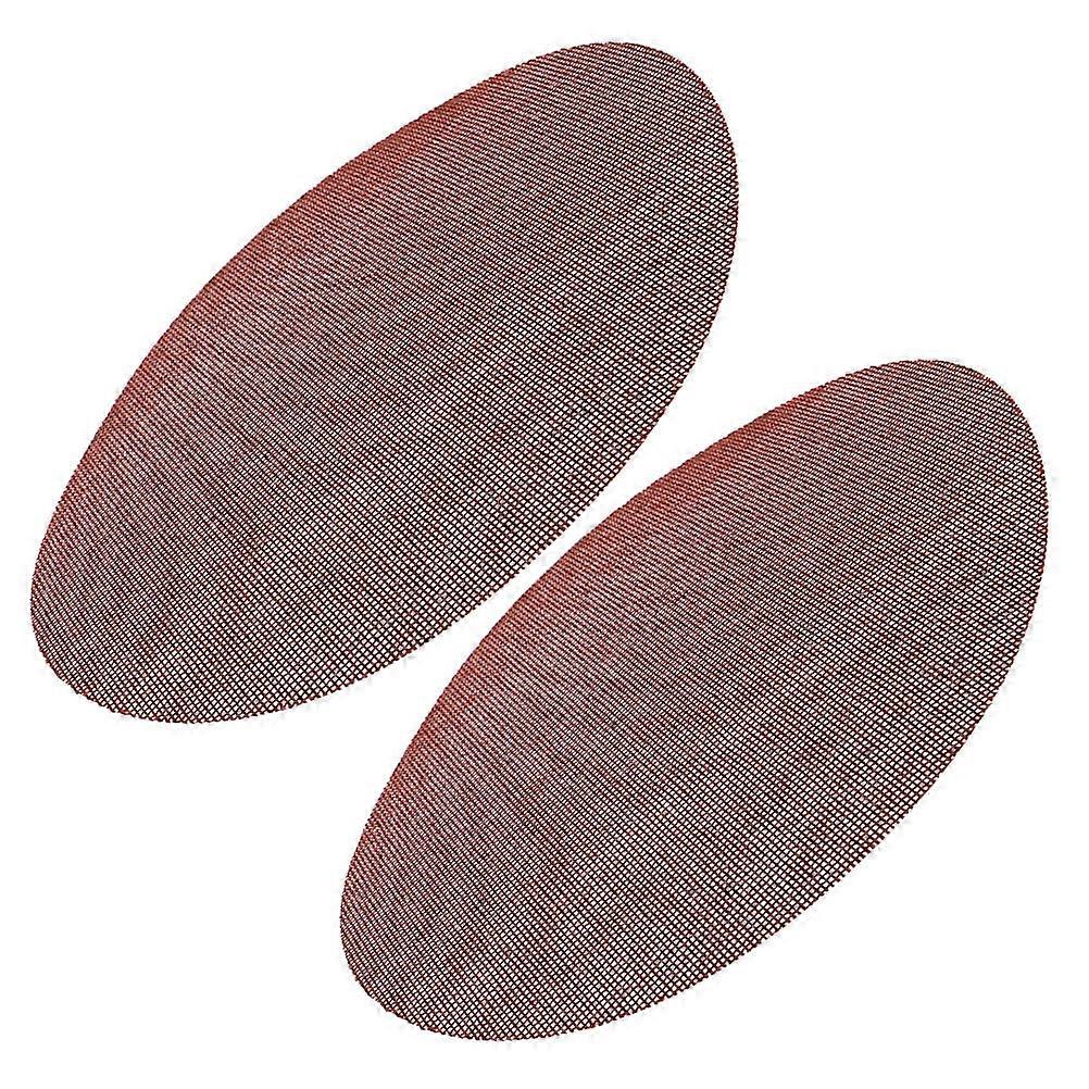 Lamp Shade Diffuser for Eye Protection 8Pcs Dark Brown Fabric Lampshade