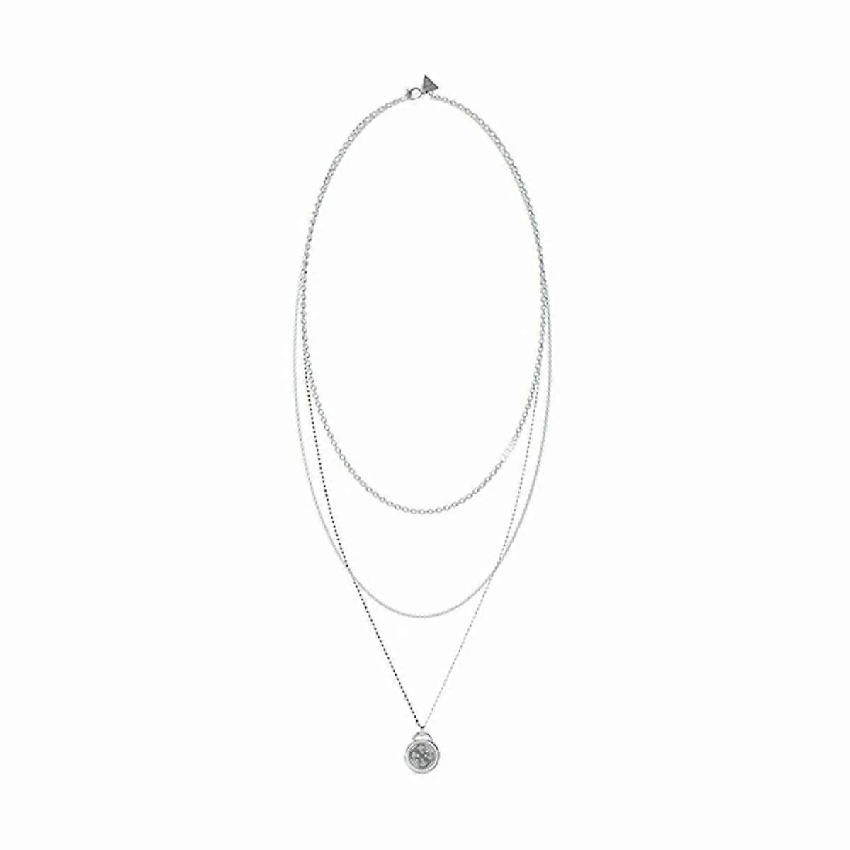 Ladies' Necklace Guess JUBN03127JWRHT-U 65 cm
