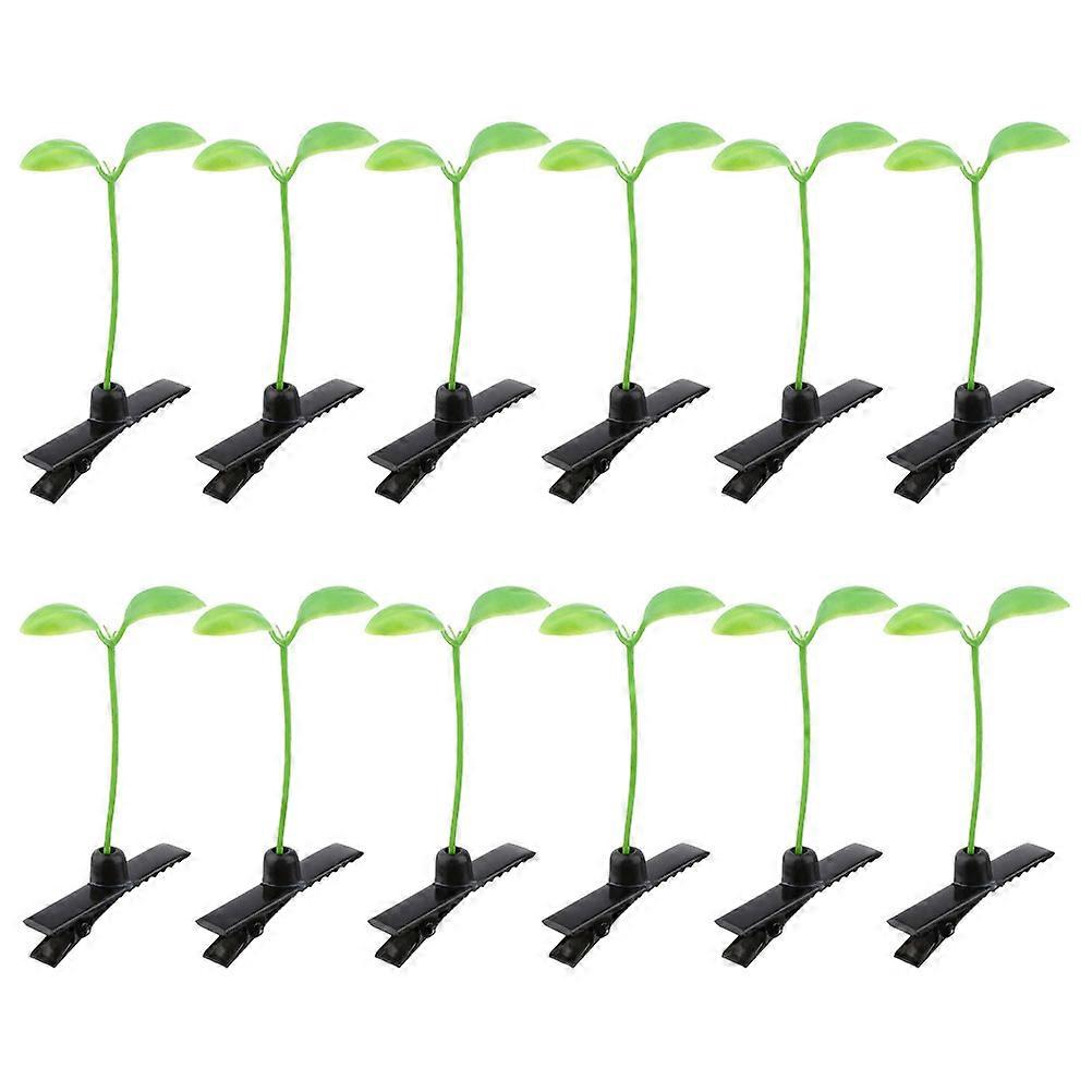 Sprout Clips For Hair Utilizing Versatile Plastic Material Suitable For All Hair Types 12Pcs