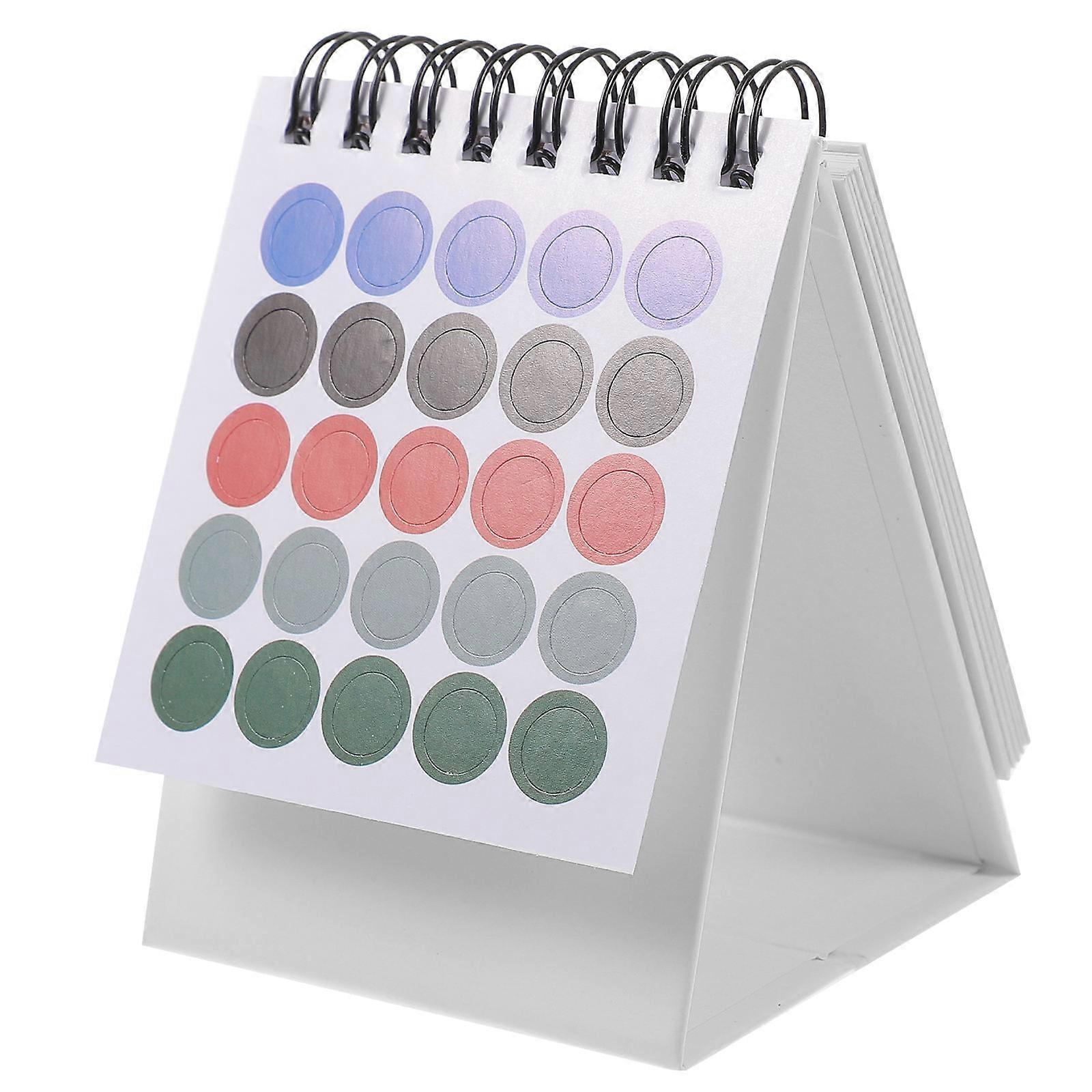 Small Desk Calendar Desktop Month Calendar for Home Use 5Pcs