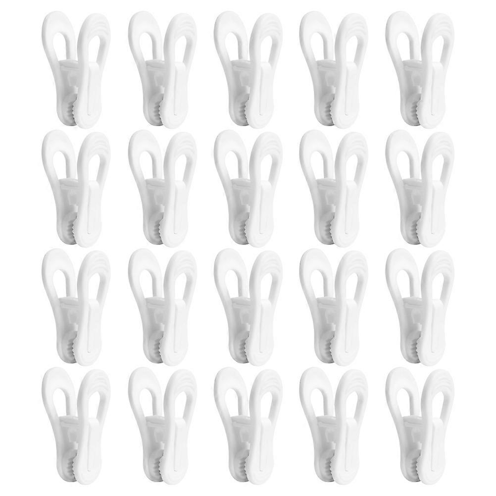 Laundry Clothes Clips Plastic Towel Clips for Windproof 100Pcs