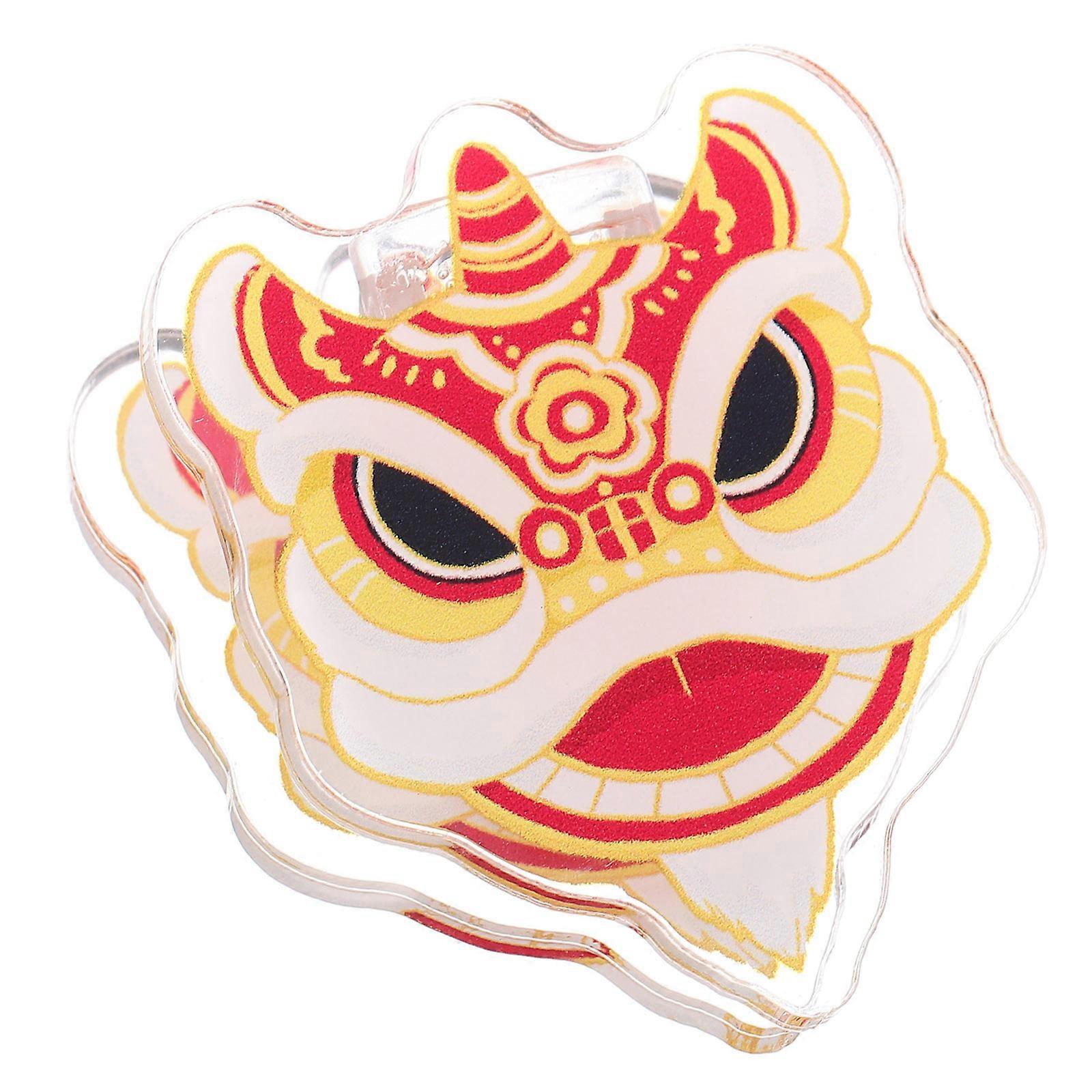 Photo Clips Acrylic Multi-Function for Holding 4Pcs Red Party Scrapbook Clips