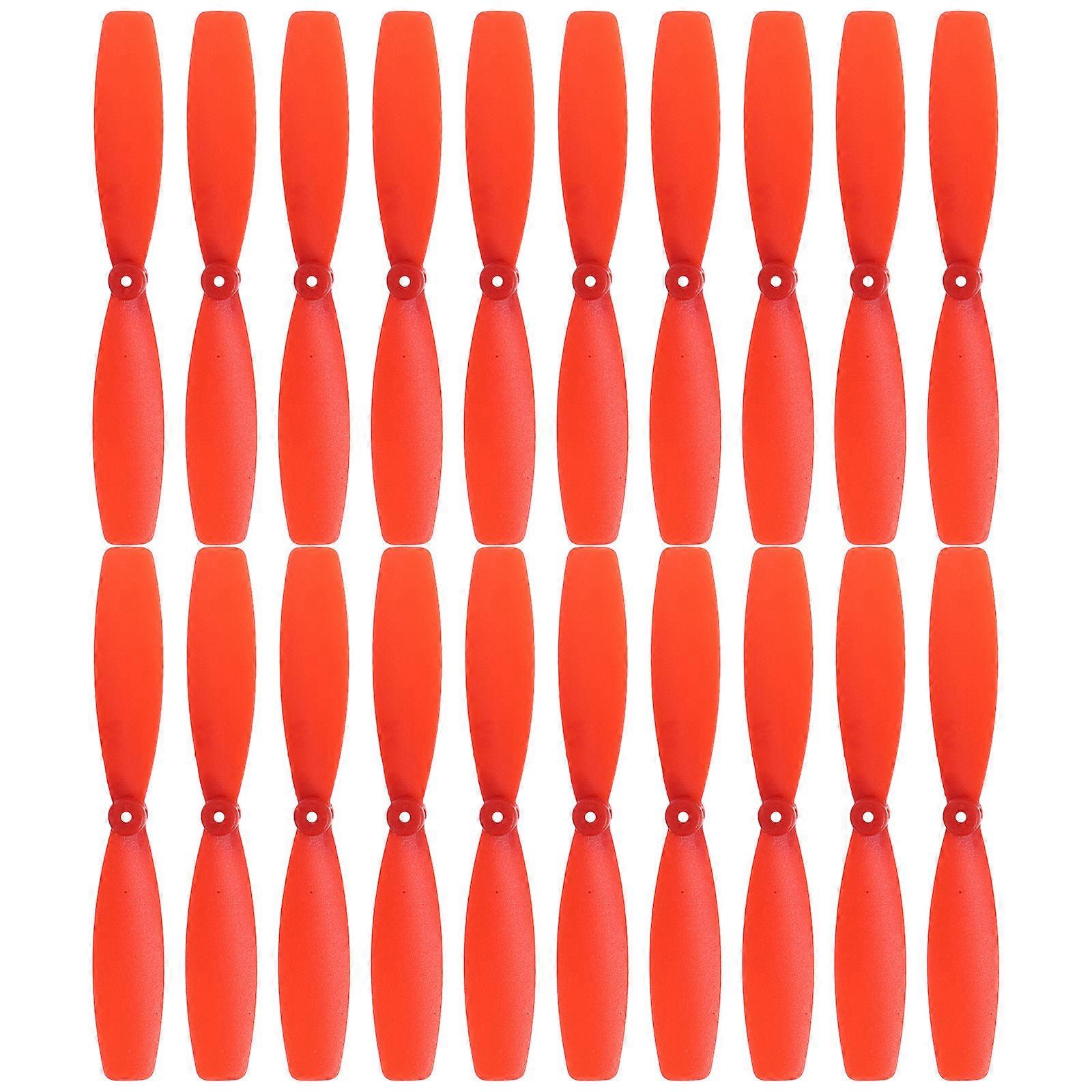 Durable Plastic 2-Vane Propeller for Rc Airplane Toy Parts 30Pairs Red