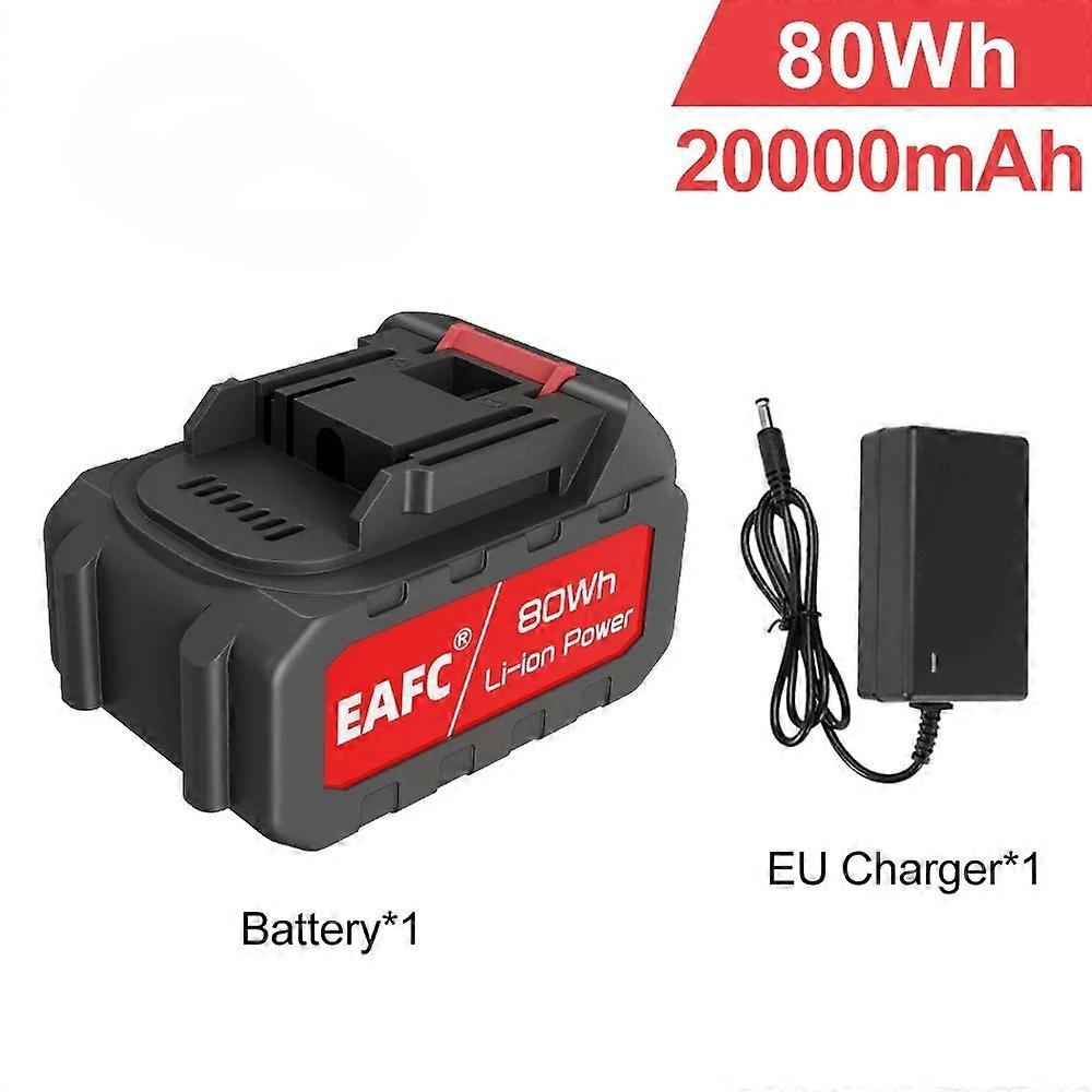 EAFC 10000mAh/20000mAh General Car Washers Pressure Washers Replaceable Lithium-ion Batteries High Pressure Spare Battery