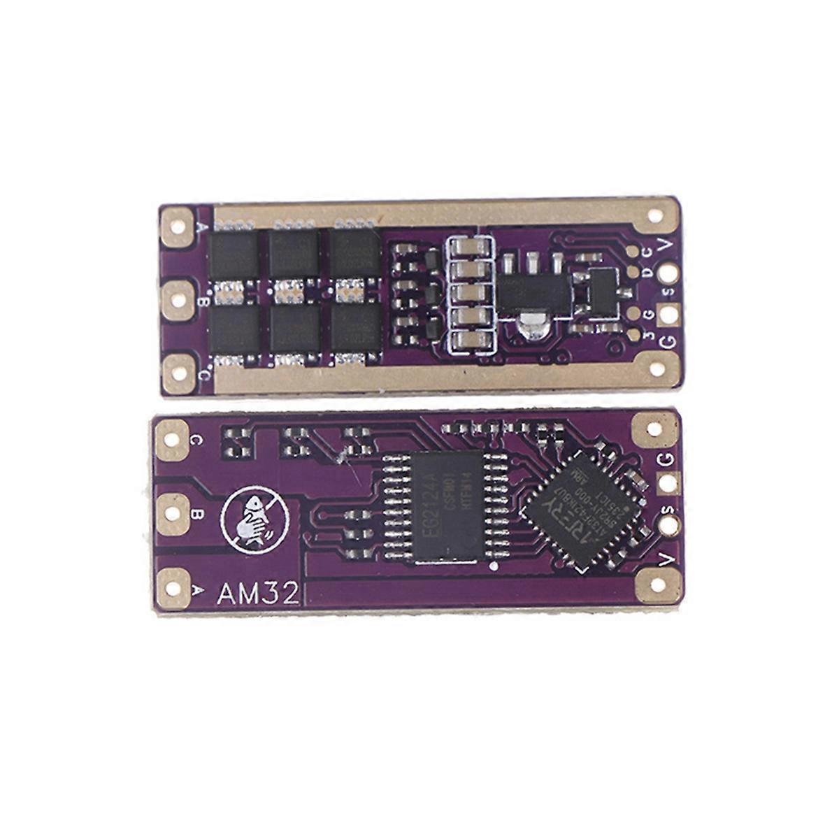 2PCS 2-4S 32-bit AM32 ESC Board, 40A High Power Speed Regulator