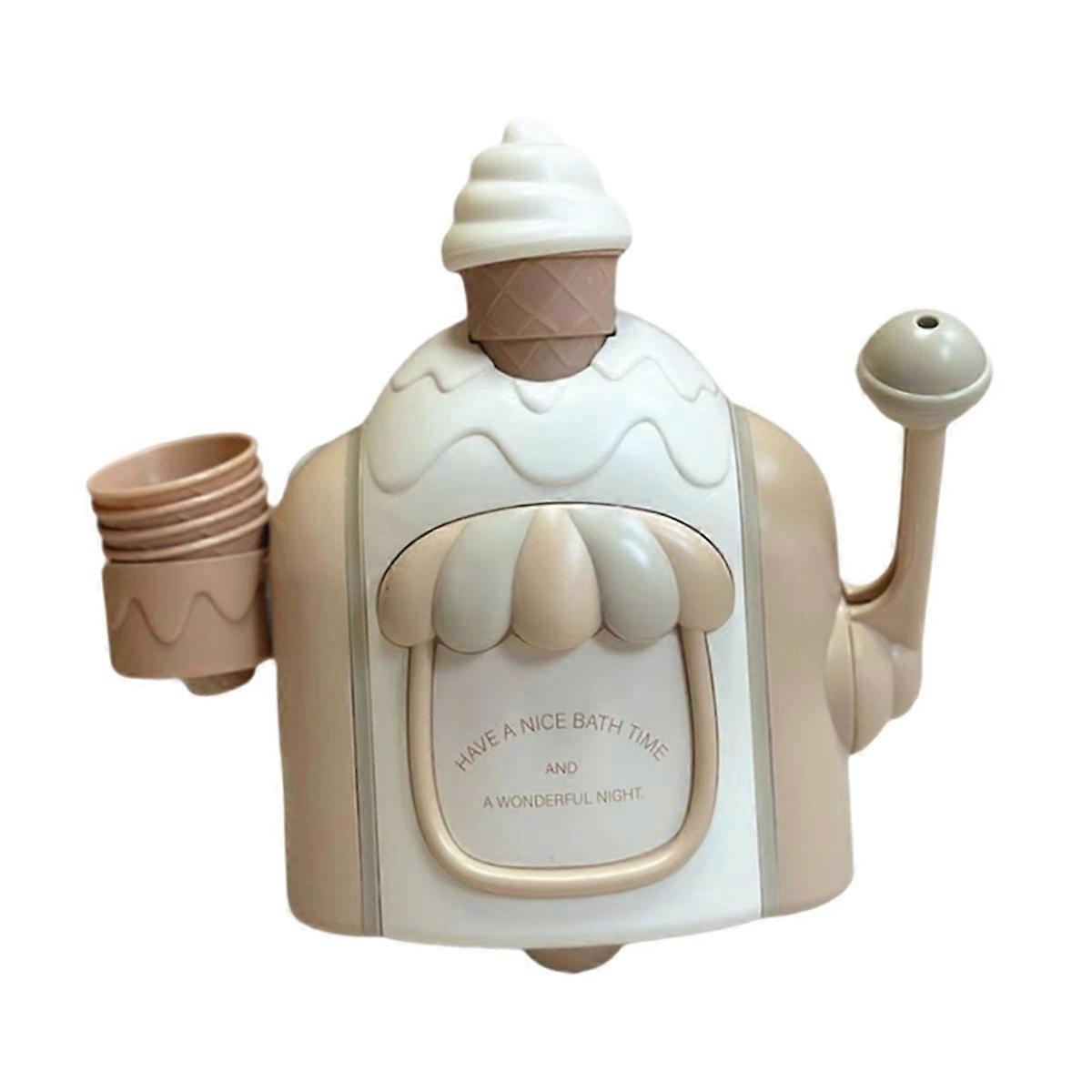 Manual Ice Cream Shaped Foaming Soap Dispenser, A