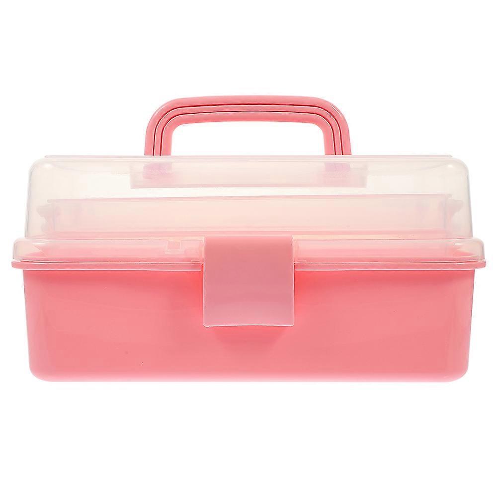 3Pcs Daily Use Pen Box For Convenient Storage Of Stationery And Cosmetics With Stylish Three-Layer Design And Portable Shape