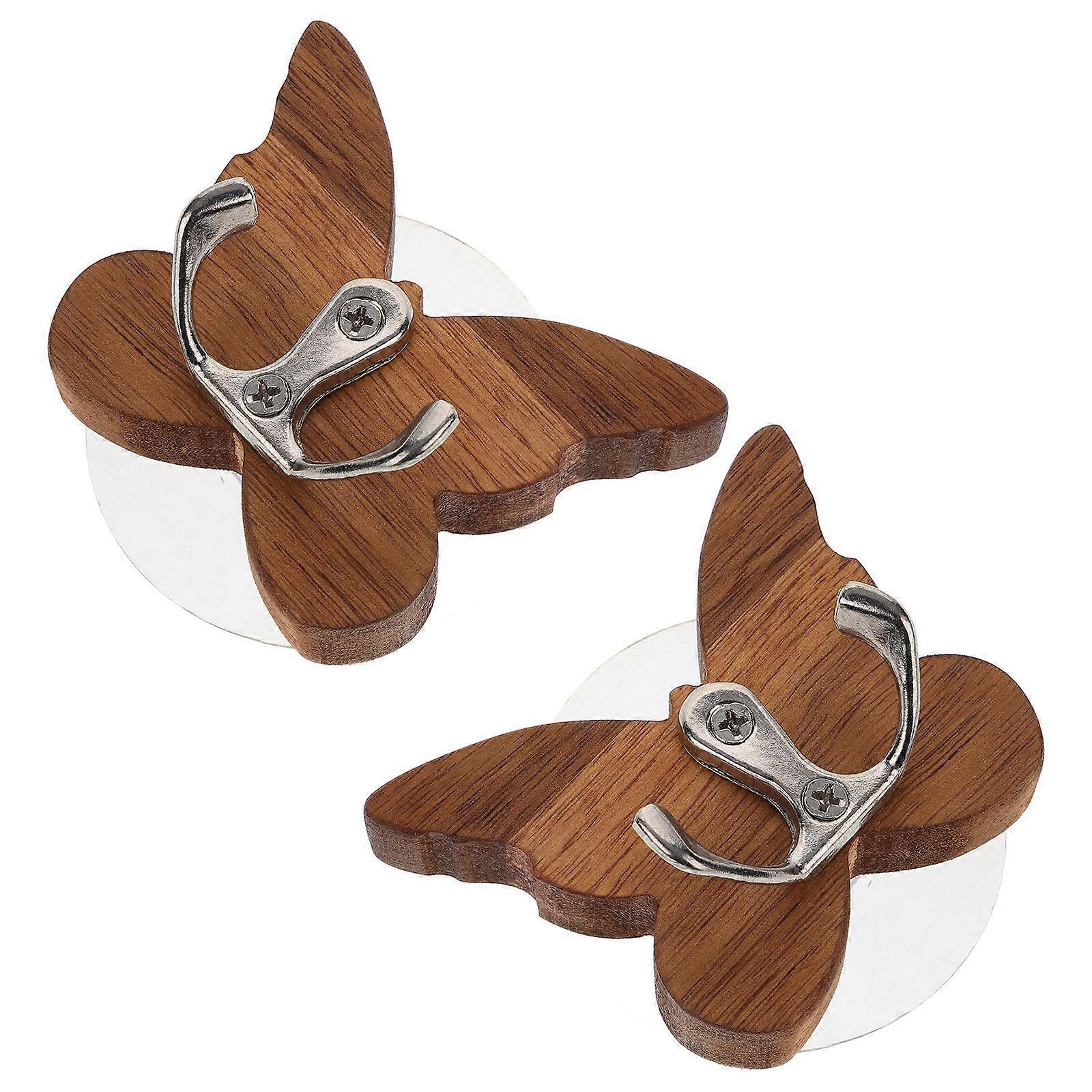 Butterfly Shape Wall Coat Hooks for Hanging 6Pcs Decorative Hooks