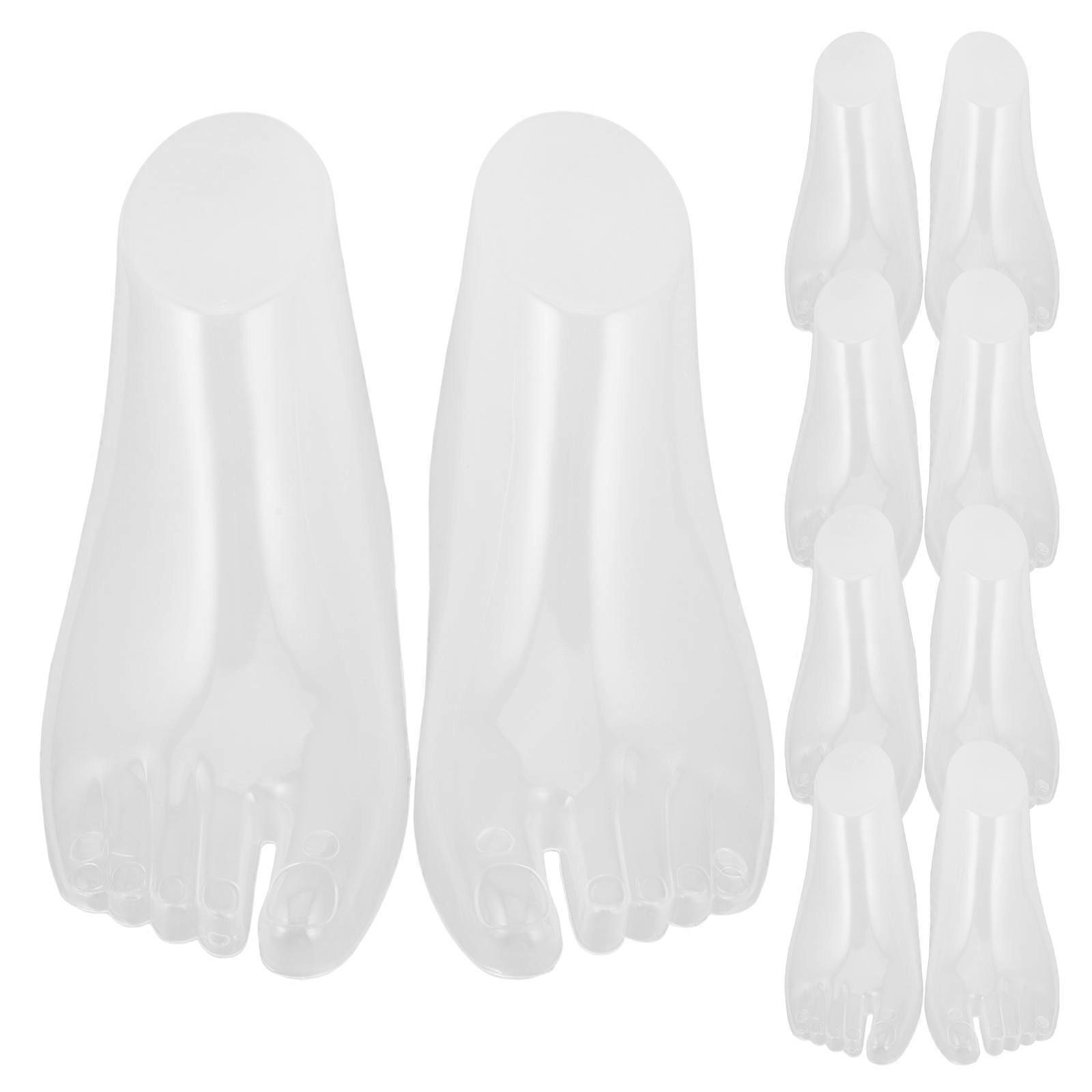 Children Shoe Display Stands 15 Pairs Prevent Creases Indoor Display 7.1×3×8.3in PVC