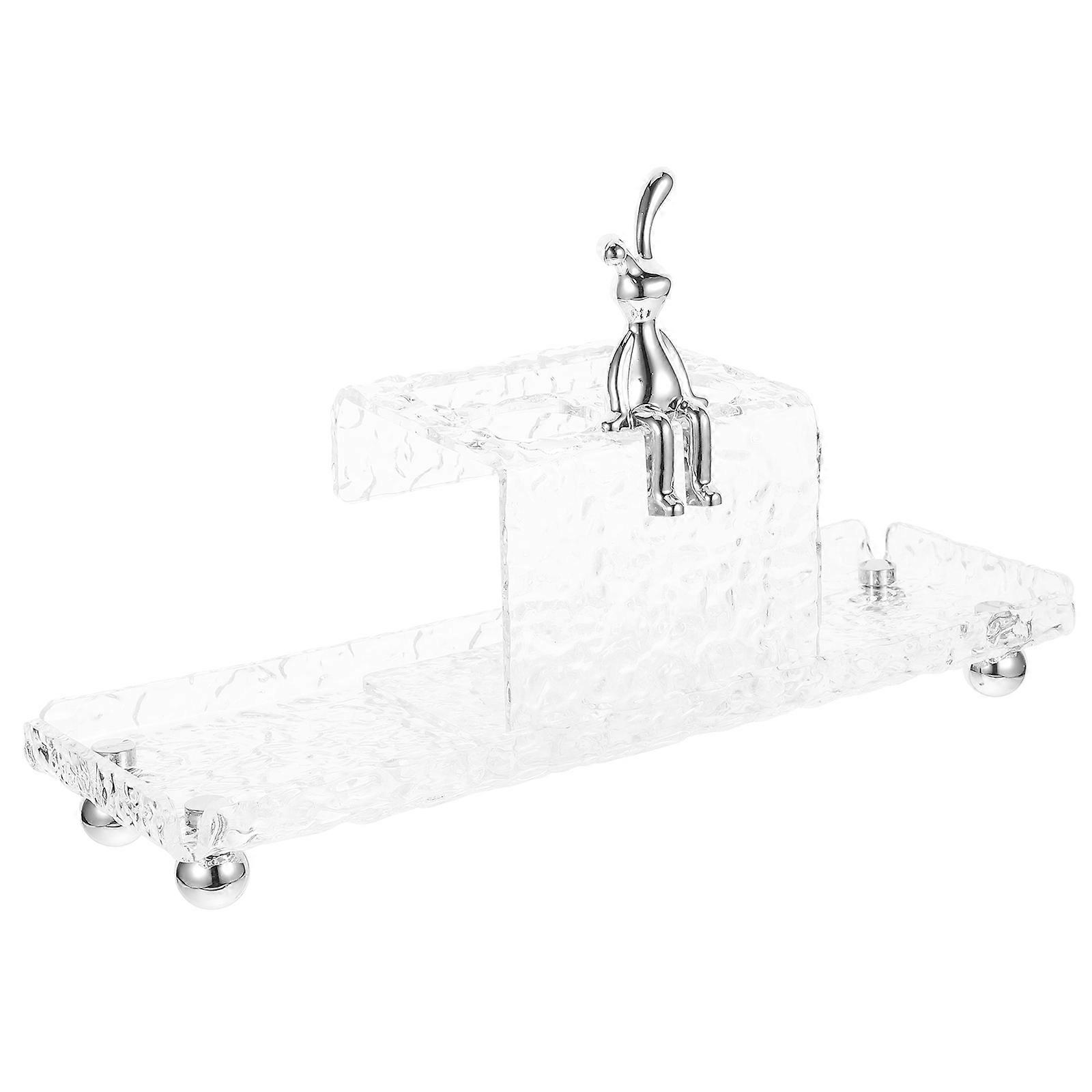 Countertop Bathroom Organizer Toothpaste Rack Luxury Design Display 1Pcs