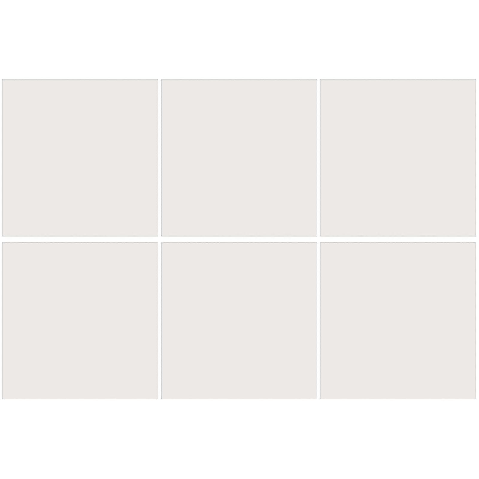 Acrylic Mirror Wall Sticker Square Mirror Wall Decal for 18Pcs