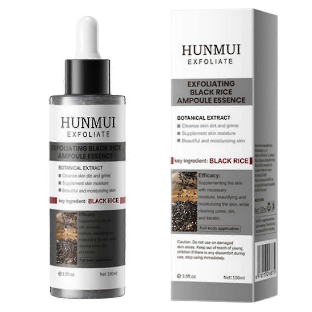 PEEL SHOT GLOW EXFOLIANT RISAMPULLE (HVIT RIS/SVART RIS)