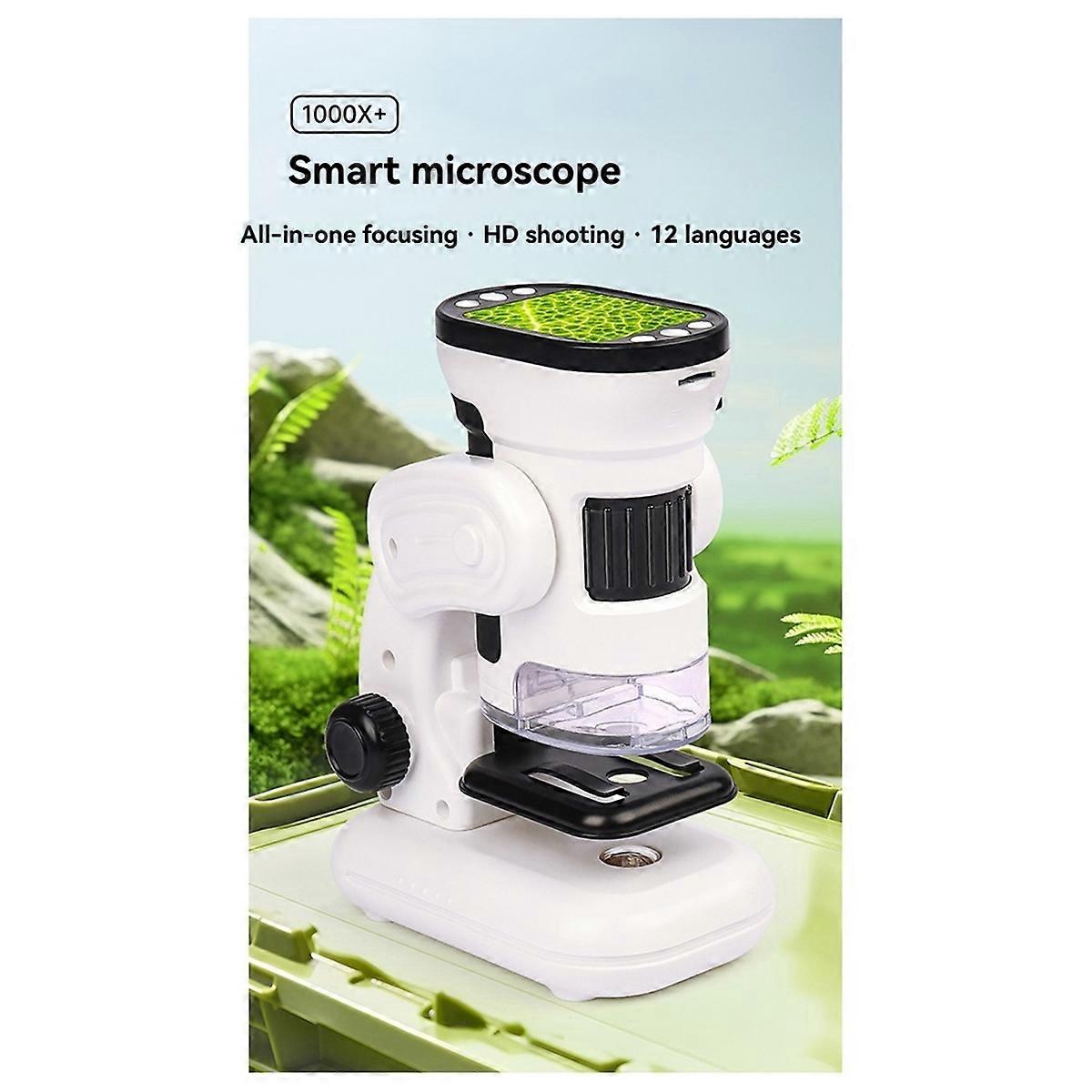 Digital Electronic Microscope with Display