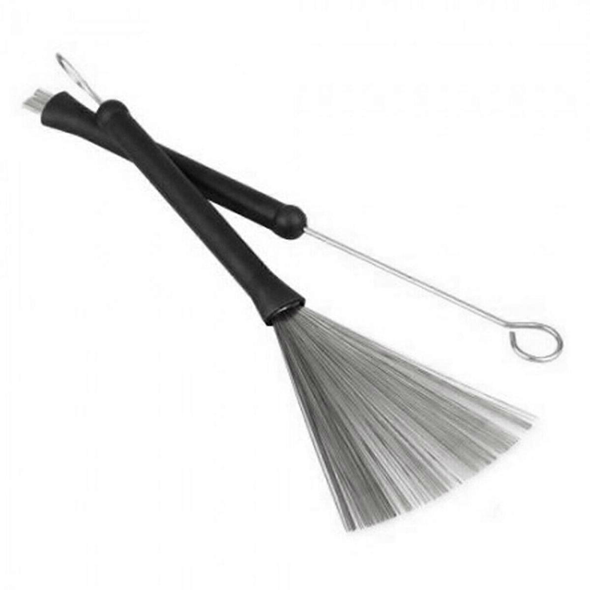 Retractable Drum Brushes with Drumstick Bag
