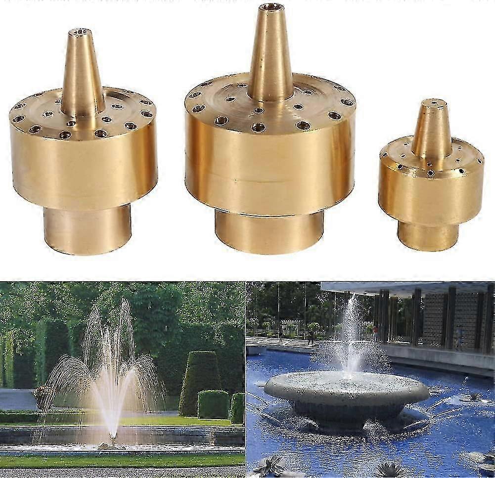 Buse de fontaine en laiton 1/4" DN8 1/2" DN15 3/4" DN20 pour fontaine à eau