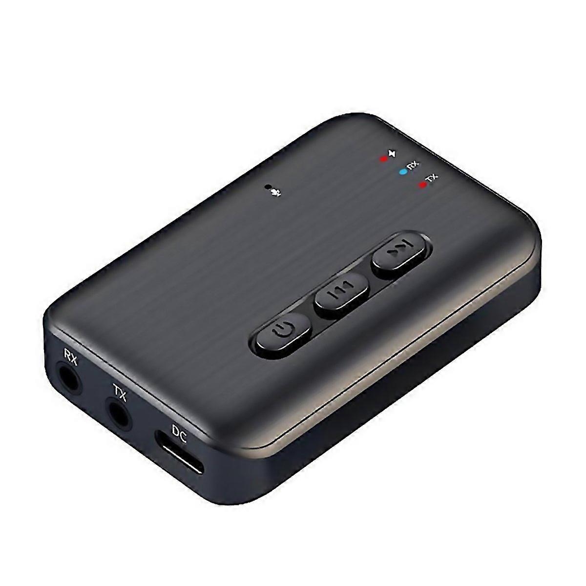 For 2 In 1 Car Bluetooth Aux Receiver Transmitter Bluetooth Audio Adapter