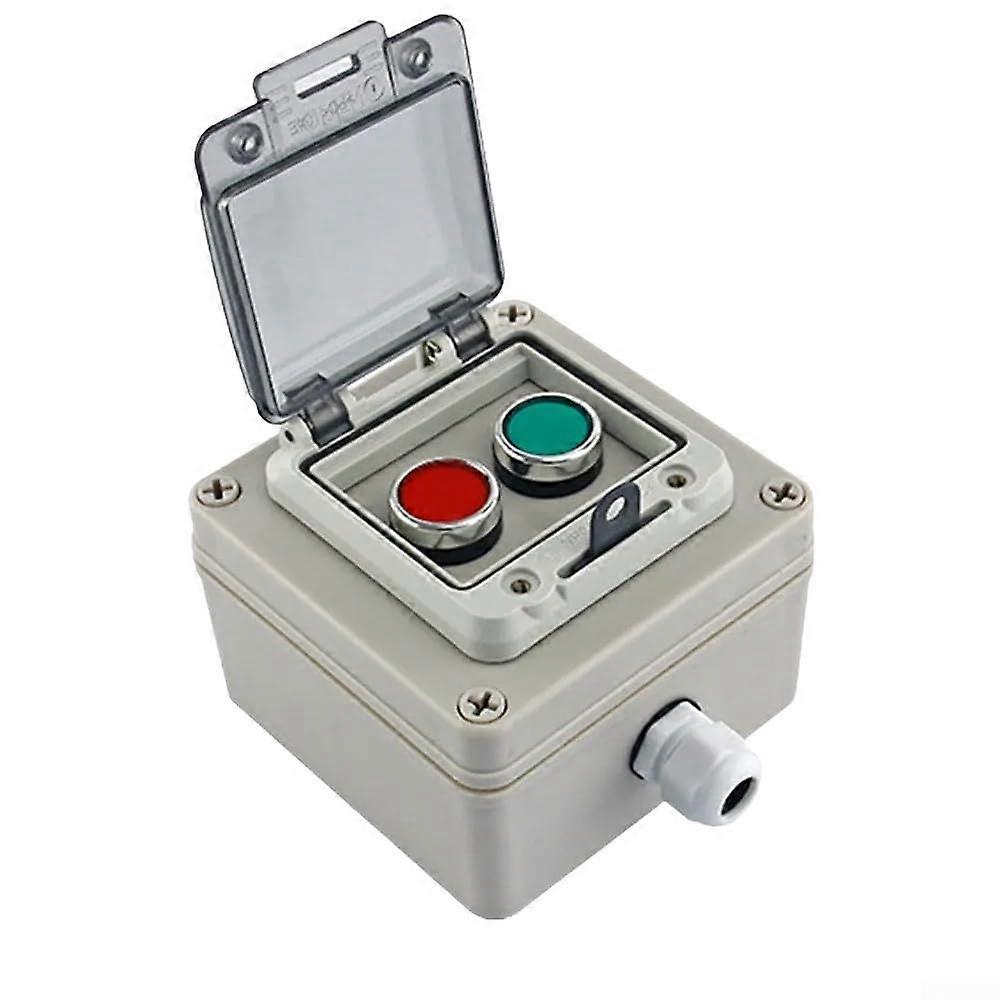 Push Button Control Station Box ABS Engineering Plastics Enclosure Tight Connection