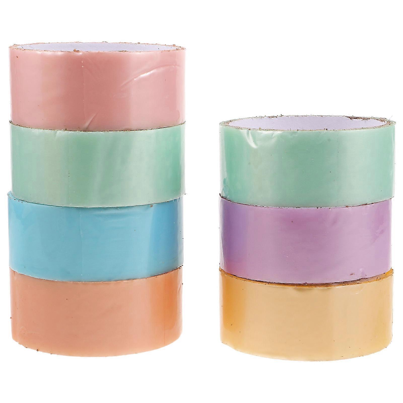 Artistic Duct Tape 7roll Colored Tape Waterproof for Crafting Projects