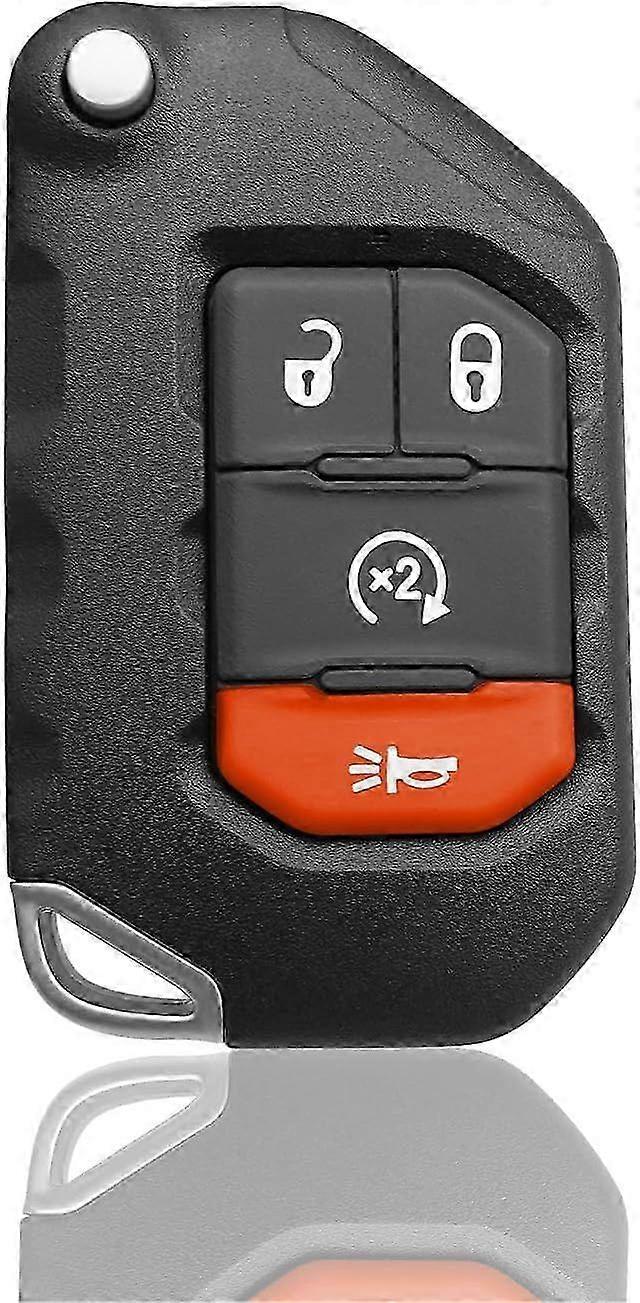 2025 Newest 4 Button Remote Key Replacement OHT1130261 For Jeep Wrangler