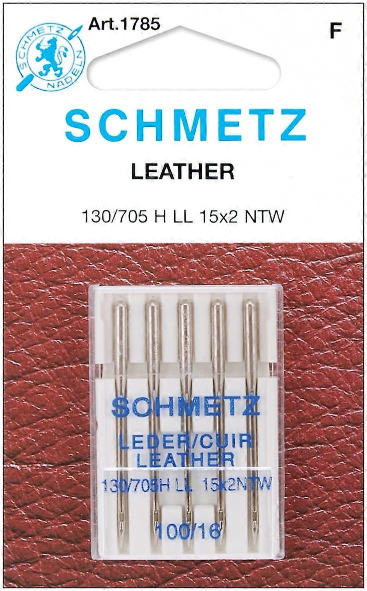 Schmetz Leather Machine Needles-Size 16/100 5 Per Pkg