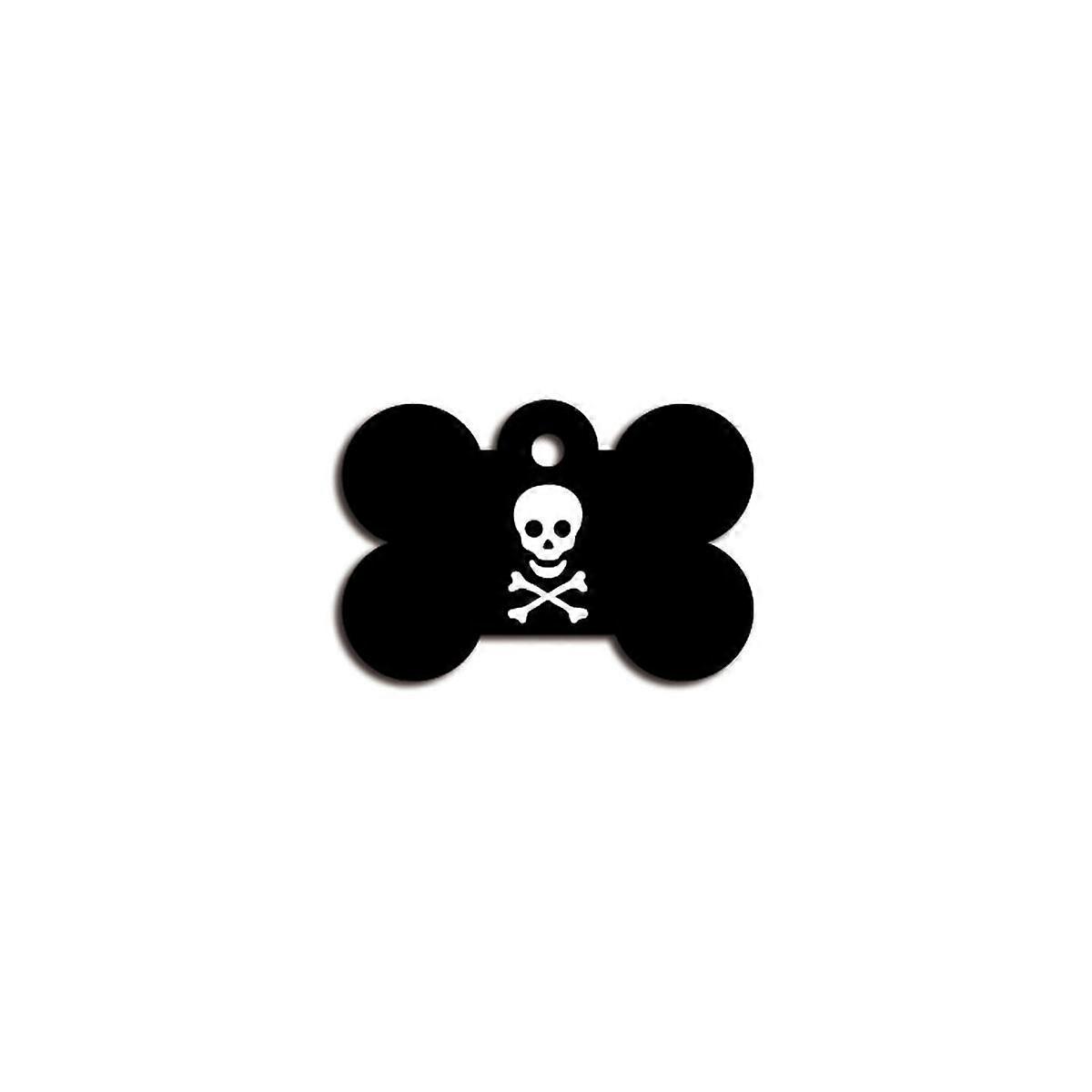 Identification plate for collar Imarc Bone Black