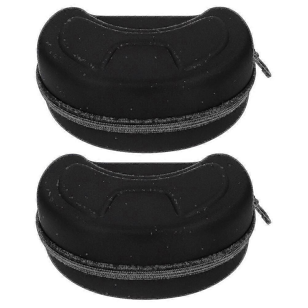 2pcs Large Size Goggles Boxes Eva Sunglasses Storage Boxes Glasses Boxes
