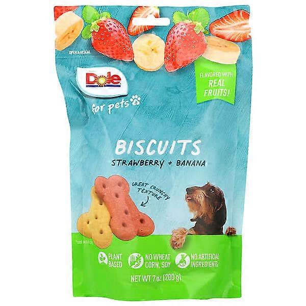 Dole for Pets, Biscuits, Strawberry + Banana , 7 oz (200 g)