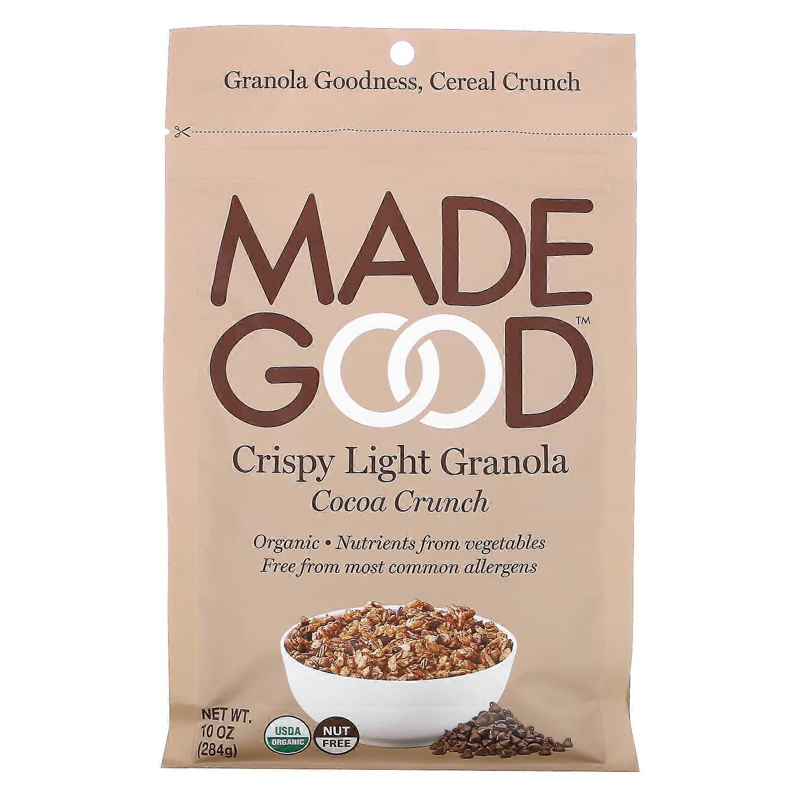 Crispy Light Granola, Cocoa Crunch, 10 oz (284 g)