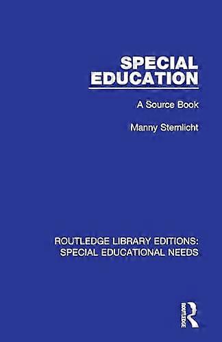 Special Education A Source Book
