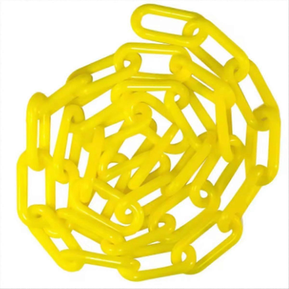 1pcs 5M Plastic Warning Chain Road Warning Block Barrier Chain