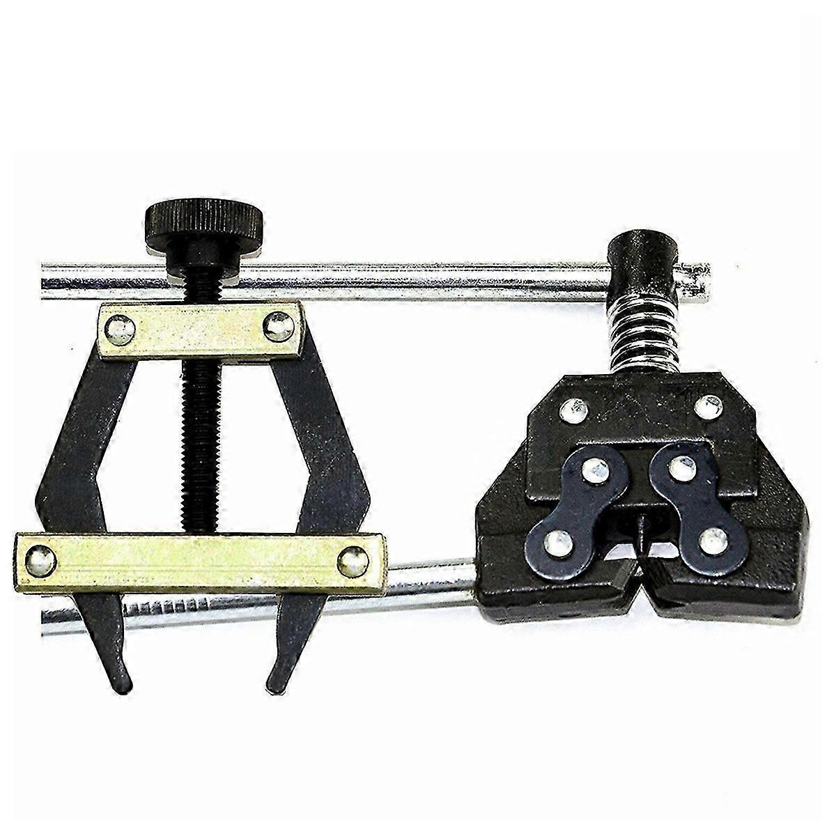 Roller Chain Tools Kit Fits 60 80 100 Roller Chain, Chain Holder/Puller + Breaker/Cutter