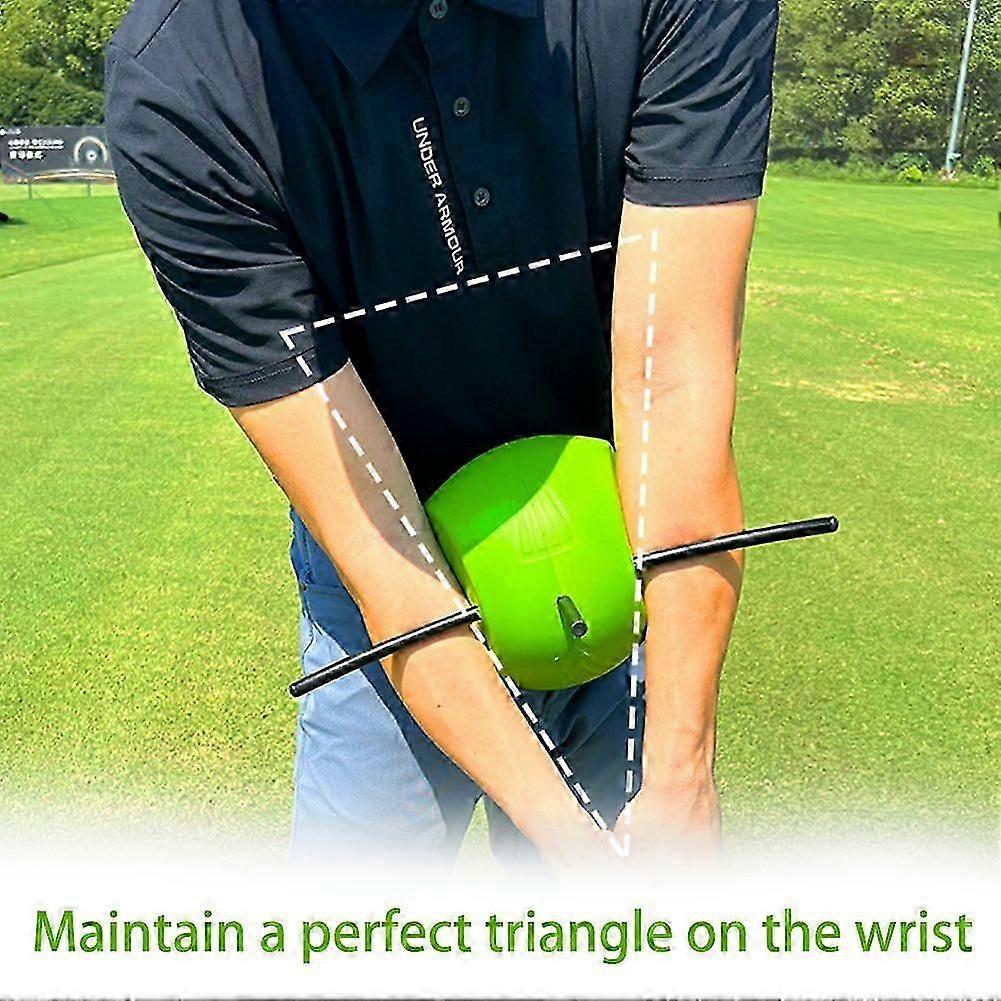 The Connector Golf Training Aid - Golf Swing Trainer Aid Ball & Alignment  Rod, Improves Swing Mechanics