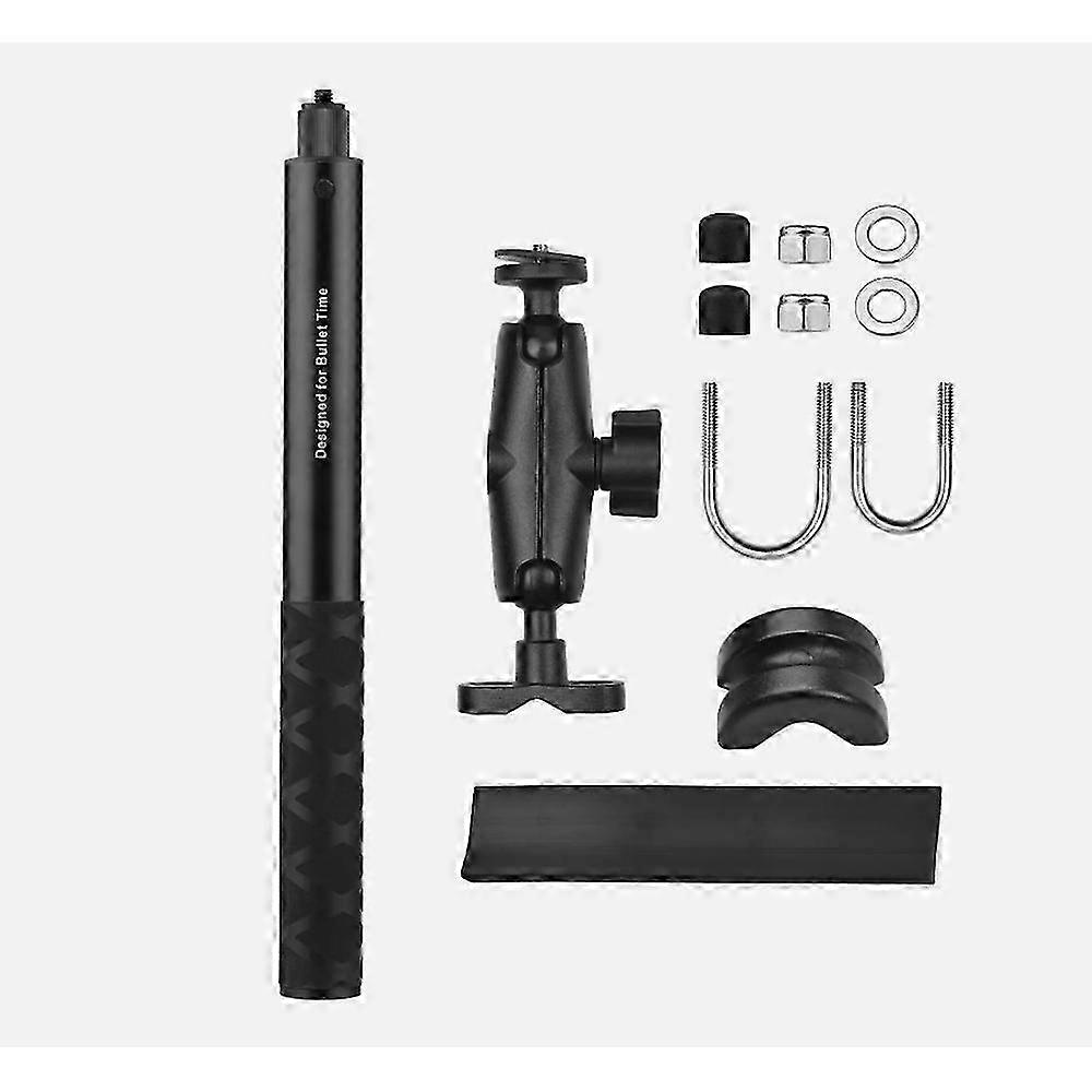 Third-Person Perspective Selfie Stick Kit, Aviation Aluminum Alloy For Invisible Bullet Time Grip With Insta360 X, EVO, X3, X4, ONE X2, ONE X, ONE